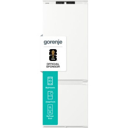 Gorenje NRKI619D61WFE Beépíthető kombinált alul fagyasztós hűtő