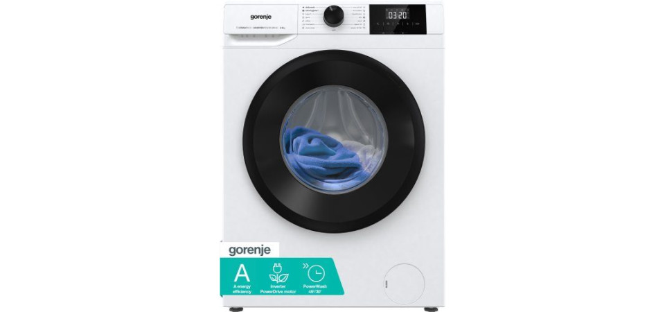 Gorenje W3NGPI61SAS Elöltöltős mosógép