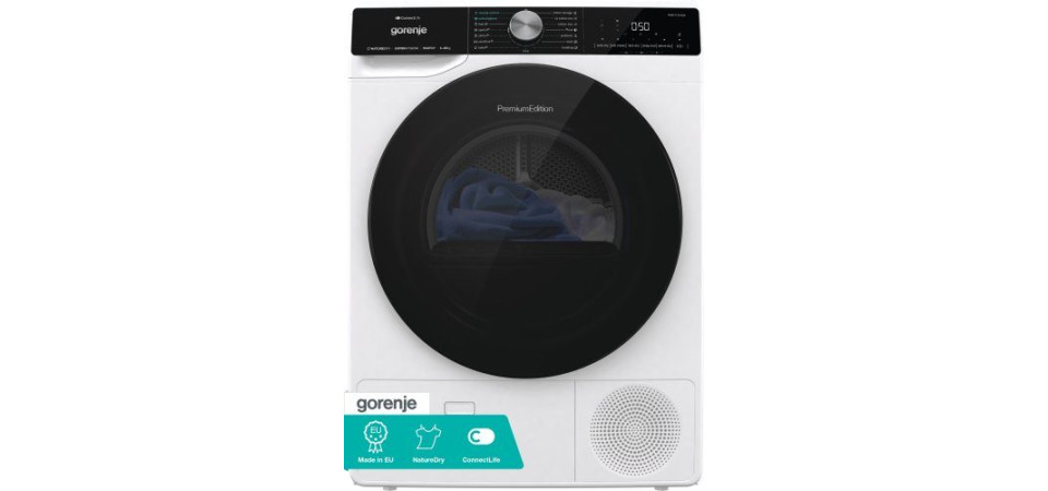 Gorenje DNS12 Hőszivattyús szárítógép
