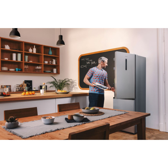 Gorenje NRK6192AS4 Kombinált alulfagyasztós hűtőszekrény