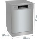 Gorenje GS643E90X 12-16 terítékes mosogatógép