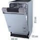 Gorenje GI520E15X Beépíthető 9-10 terítékes mosogatógép