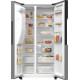 Gorenje NRR9185ESXL Side by Side hűtőszekrény