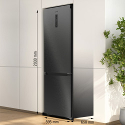 Gorenje NRB620C61BX4WFE Kombinált alulfagyasztós hűtőszekrény Gorenje NRB620C61BX4WFE Kombinált alulfagyasztós hűtőszekrény