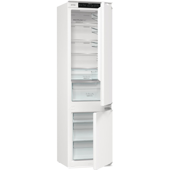 Gorenje NRKI519E41 Beépíthető kombinált alul fagyasztós hűtő