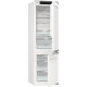 Gorenje NRKI517E62WF Beépíthető kombinált alul fagyasztós hűtő