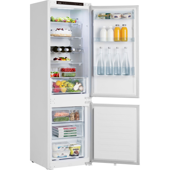 Gorenje NRKI418EP1 Beépíthető kombinált alul fagyasztós hűtő