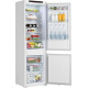 Gorenje NRKI418EP1 Beépíthető kombinált alul fagyasztós hűtő