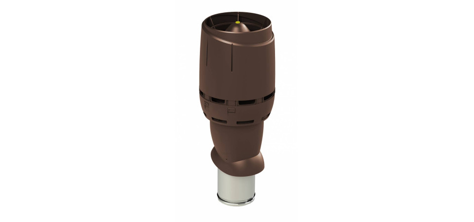 VILPE VILPE 160P/IS/500 FLOW tetőszellőző, barna Szellőztető ventilátor tartozékok VILPE VILPE 160P/IS/500 FLOW tetőszellőző, barna Szellőztető ventilátor tartozékok