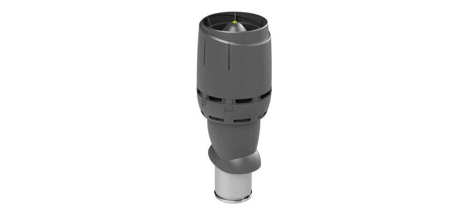 Vilpe VILPE 160P/IS/500 FLOW tetőszellőző, antracit (új színárnyalat) Szellőztető ventilátor tartozékok Vilpe VILPE 160P/IS/500 FLOW tetőszellőző, antracit (új színárnyalat) Szellőztető ventilátor tartozékok