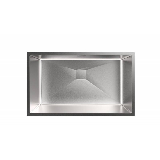 Nodor NODOR - Mosogatótálca NorAce 70.40 1C R10 CP inox munkalapra és alá is szerelhető Rozsdamentes acél mosogatótálca