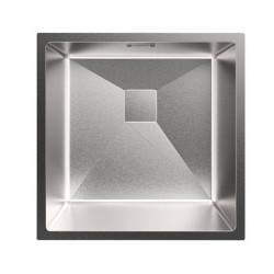Nodor NODOR - Mosogatótálca NorAce 40.40 1C R10 CP inox munkalapra és alá is szerelhető Rozsdamentes acél mosogatótálca