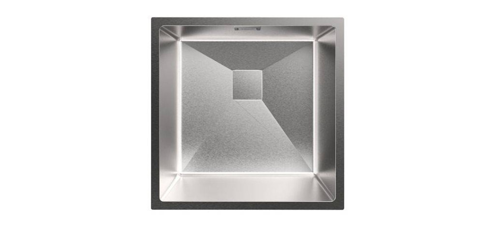 Nodor NODOR - Mosogatótálca NorAce 40.40 1C R10 CP inox munkalapra és alá is szerelhető Rozsdamentes acél mosogatótálca Nodor NODOR - Mosogatótálca NorAce 40.40 1C R10 CP inox munkalapra és alá is szerelhető Rozsdamentes acél mosogatótálca