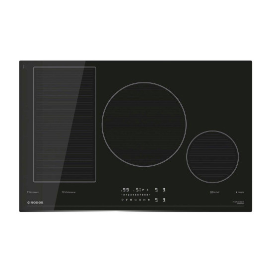 Nodor NODOR - Beépíthető indukciós főzőlap NorCoock IH-N8106 BK Hob to Hood Fekete Beépíthető indukciós főzőlap