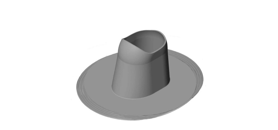 VILPE VILPE COLAR PVC átvezető elem - szürke Szellőztető ventilátor tartozékok VILPE VILPE COLAR PVC átvezető elem - szürke Szellőztető ventilátor tartozékok