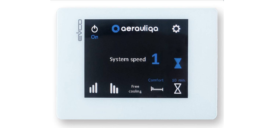 Aerauliqa Aerauliqa CTRL-HO - szabályozó egység Hővisszanyerős szellőztető ventillátorok Aerauliqa Aerauliqa CTRL-HO - szabályozó egység Hővisszanyerős szellőztető ventillátorok