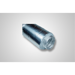 Aerauliqa AERAULIQA FLEX ISO DN127 mm -flexibilis szigetelt cső - 2,5 m Flexibilis cső páraelszívóhoz