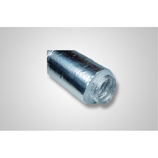 Aerauliqa AERAULIQA FLEX ISO DN127 mm -flexibilis szigetelt cső - 2,5 m Flexibilis cső páraelszívóhoz