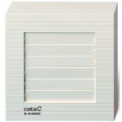 Cata Cata B-10 Matic Timer ventilátor automata előlapzárással, utószellőztető funkcióval Axiális szellőztető ventilátor