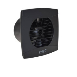 Cata Cata UC-10 STD fekete ventilátor, pillangószeleppel Axiális szellőztető ventilátor