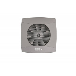 Cata Cata UC-10 STD Silver ventilátor, pillangószeleppel, szürke Axiális szellőztető ventilátor