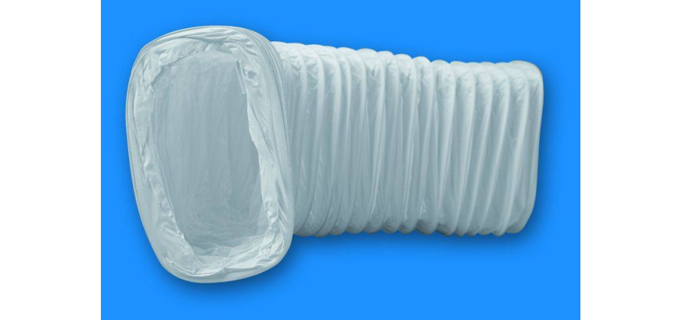 Gonal GONAL PR-1000/6 flexi csatorna PVC, 55x220 L=6000 125-ös páraelszívóhoz Gonal GONAL PR-1000/6 flexi csatorna PVC, 55x220 L=6000 125-ös páraelszívóhoz