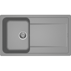 Elleci ELLECI - Mosogatótálca Life 400 G48 Cemento - Kifutó termék! LG240048 Gránit mosogatótálca