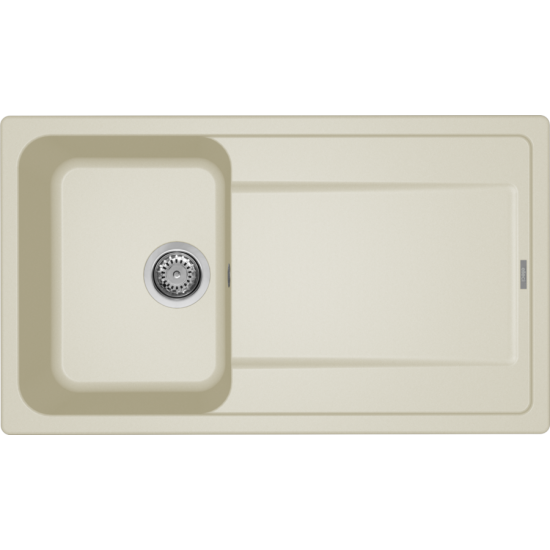 Elleci ELLECI - Mosogatótálca Life 400 G62 Bianco Antico - Kifutó termék! LG240062 Gránit mosogatótálca