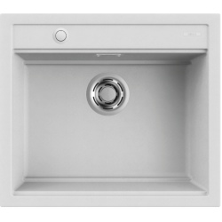 Elleci ELLECI - Mosogatótálca Best 105 Workstation AUTOMATA G68 Bianco - Kifutó termék! LGB10568AUT Gránit mosogatótálca