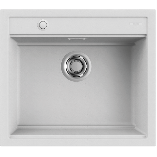 Elleci ELLECI - Mosogatótálca Best 105 Workstation AUTOMATA G68 Bianco - Kifutó termék! LGB10568AUT Gránit mosogatótálca