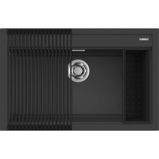 Elleci ELLECI - Mosogatótálca Best 130 Workstation Szett G59 Antracite - Kifutó termék! LGB13059K2 Mosogatótálca