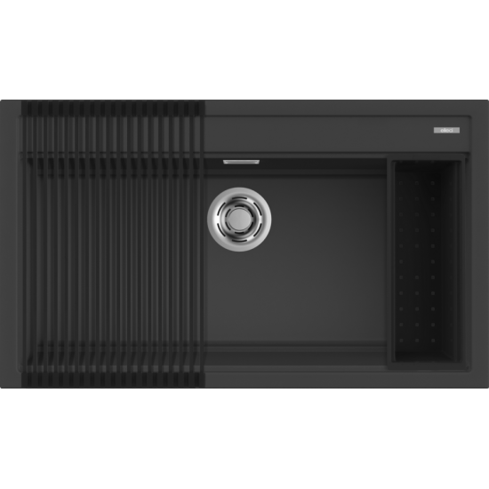Elleci ELLECI - Mosogatótálca Best 360 Workstation Szett G59 Antracit - Kifutó termék! LGB36059K2 Gránit mosogatótálca