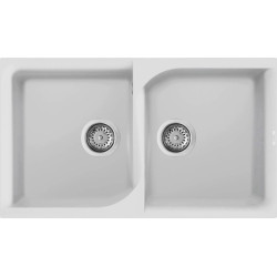 Elleci ELLECI - Mosogatótálca Ego 450 G68 Bianco LGE45068 Mosogatótálca