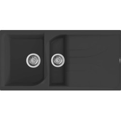 Elleci ELLECI - Mosogatótálca Ego 475 G40 Nero - Kifutó termék! LGE47540 Mosogatótálca