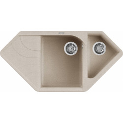 Elleci ELLECI - Mosogatótálca Ego CORNER G51 Avena - Kifutó termék! LGECOR51 Mosogatótálca