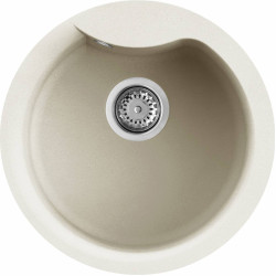 Elleci ELLECI - Mosogatótálca Ego ROUND G62 Bianco Antico LGEROU62 Mosogatótálca