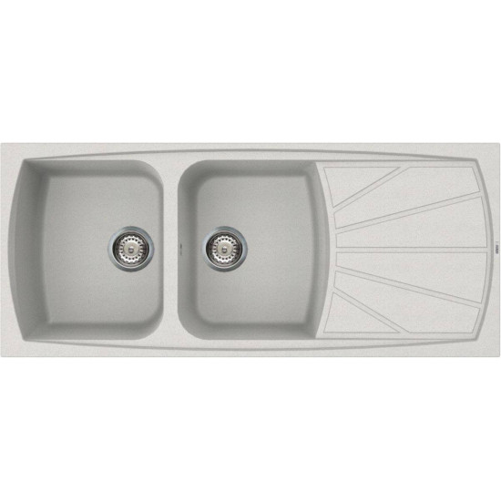 Elleci ELLECI - Mosogatótálca Living 500 G52 Bianco Pietra - Kifutó termék! LGL50052 Mosogatótálca