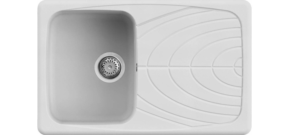 Elleci ELLECI - Mosogatótálca Master 300 G68 Bianco LGM30068 Mosogatótálca