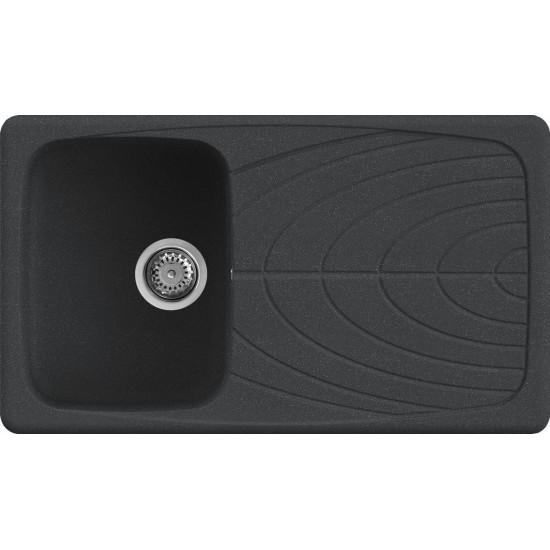Elleci ELLECI - Mosogatótálca Master 400 G54 Nero Pietra - Kifutó termék! LGM40054 Mosogatótálca