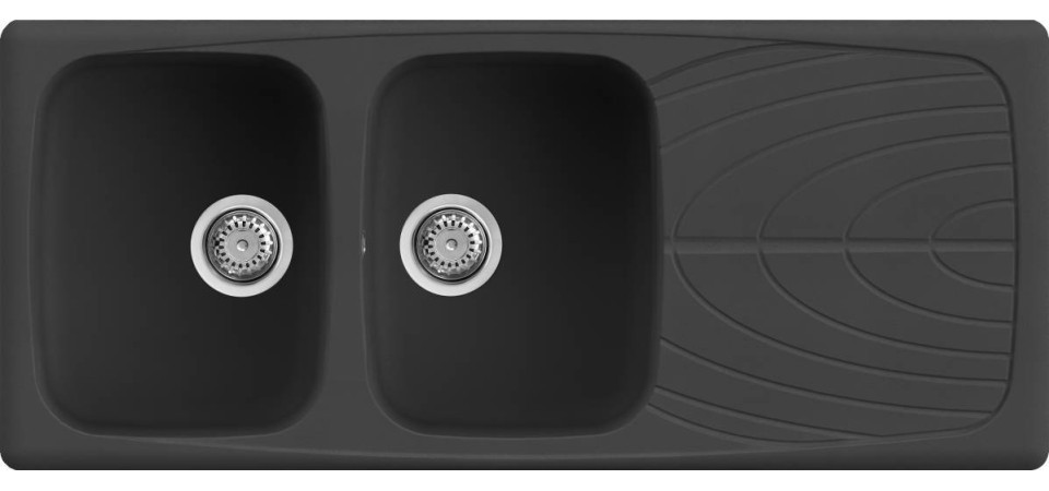 Elleci ELLECI - Mosogatótálca Master 500 G40 Nero LGM50040 Mosogatótálca