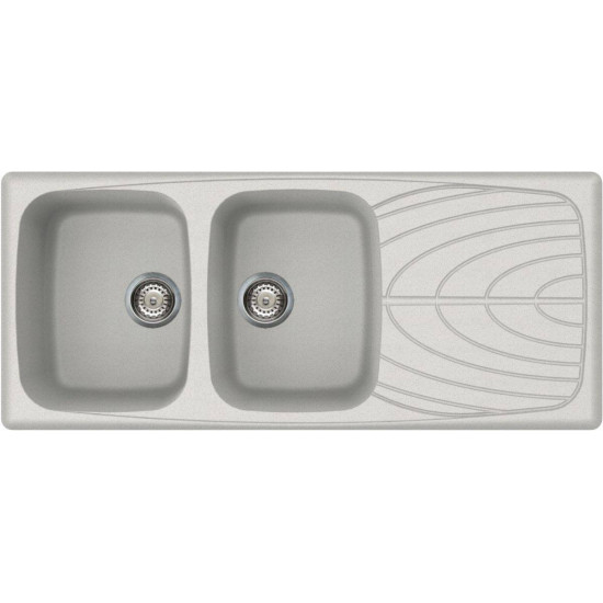Elleci ELLECI - Mosogatótálca Master 500 G52 Bianco Pietra - Kifutó termék! LGM50052 Mosogatótálca