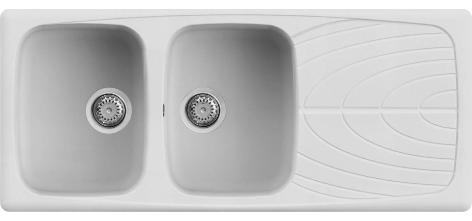 Elleci ELLECI - Mosogatótálca Master 500 G68 Bianco LGM50068 Mosogatótálca