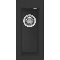Elleci ELLECI - Mosogatótálca Quadra 50 G40 Nero - Kifutó termék! LGQ05040 Mosogatótálca