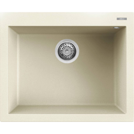 Elleci ELLECI - Mosogatótálca Quadra 110 G62 Bianco Antico LGQ11062 Mosogatótálca