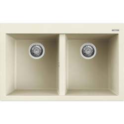Elleci ELLECI - Mosogatótálca Quadra 350 G62 Bianco Antico LGQ35062 Mosogatótálca