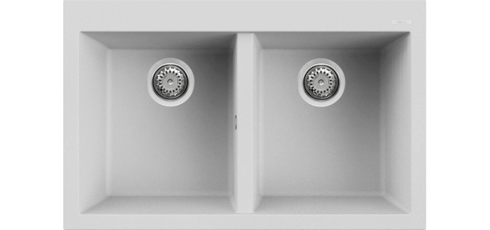 Elleci ELLECI - Mosogatótálca Quadra 350 G68 Bianco LGQ35068 Mosogatótálca