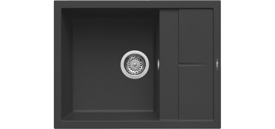 Elleci ELLECI - Mosogatótálca Unico 125 G40 Nero LGU12540 Mosogatótálca