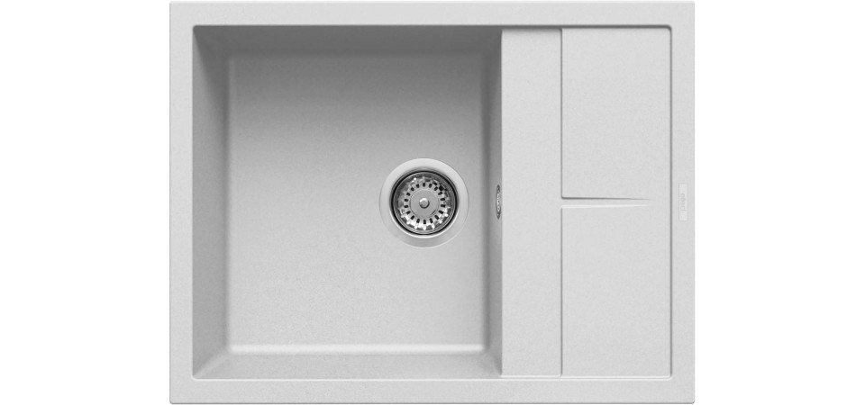 Elleci ELLECI - Mosogatótálca Unico 125 G68 Bianco LGU12568 Mosogatótálca
