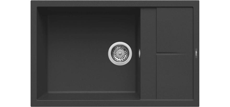 Elleci ELLECI - Mosogatótálca Unico 310 G40 Nero LGU31040 Mosogatótálca