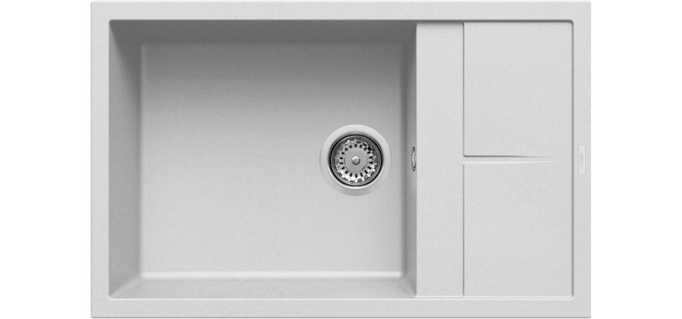 Elleci ELLECI - Mosogatótálca Unico 310 G68 Bianco LGU31068 Mosogatótálca